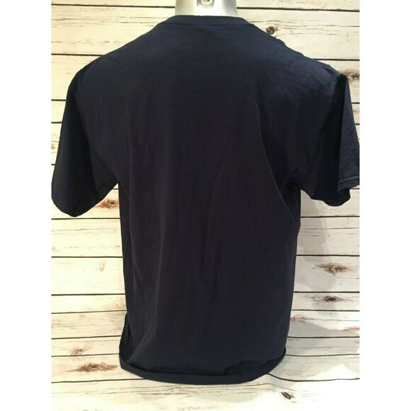 Pregnancy Reveal She's Eating for Two I'm Drinking for Three Mug Beer TShirt XL - Picture 3 of 4